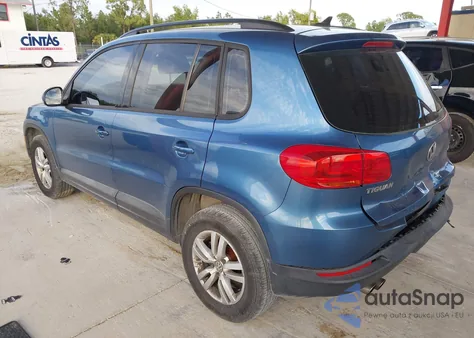2017 Volkswagen Tiguan 2.0T S from USA, damaged, VIN WVGAV7AX7HW503846